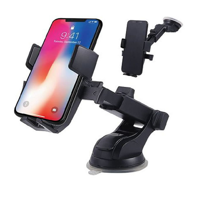 Suporte De Celular Para Carro Veicular Ketchup Preto - KTG-015