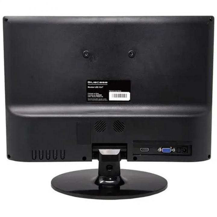Monitor Bluecase 15.4" LED, HDMI/VGA, Preto - BM154K2HVW
