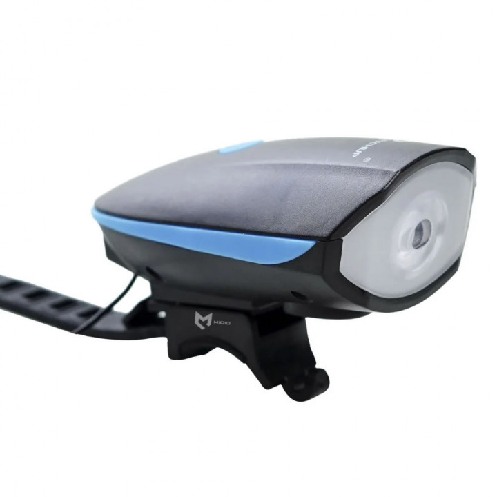 Farol Com Buzina Para Bicicleta Ketchup KT-BC205