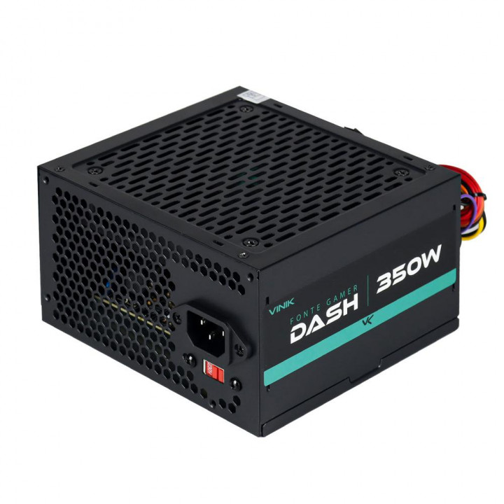 Fonte Gamer Vinik Dash, 350w, Preto - VFG350WP