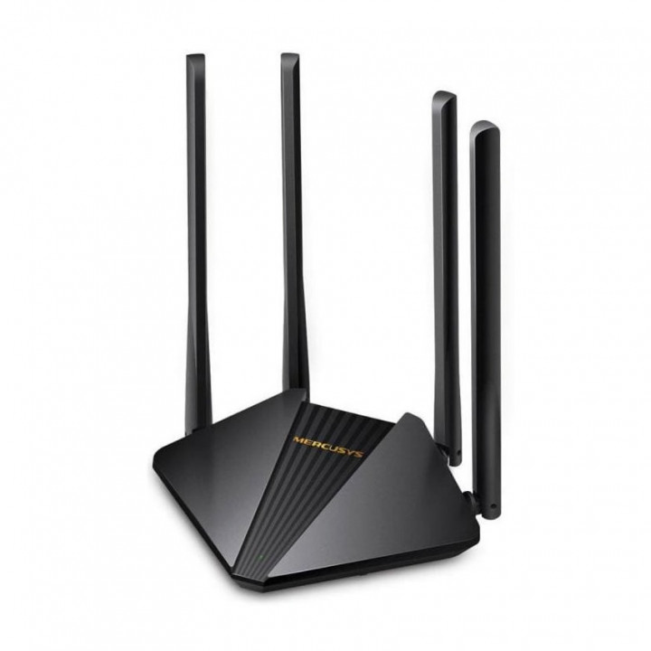 Roteador Wireless Mercusys Gigabit AC1200, Dual Band, 4 Antenas, Preto - MR30G-BR