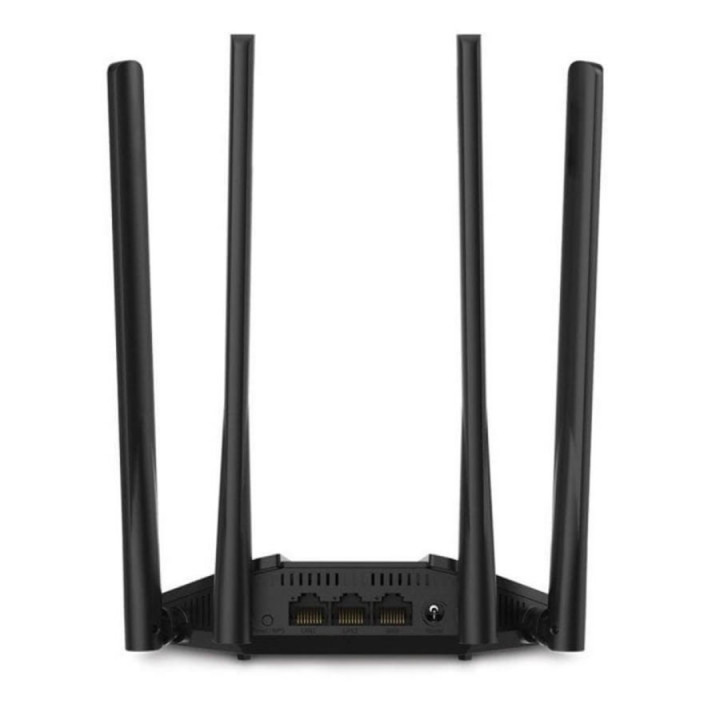 Roteador Wireless Mercusys Gigabit AC1200, Dual Band, 4 Antenas, Preto - MR30G-BR