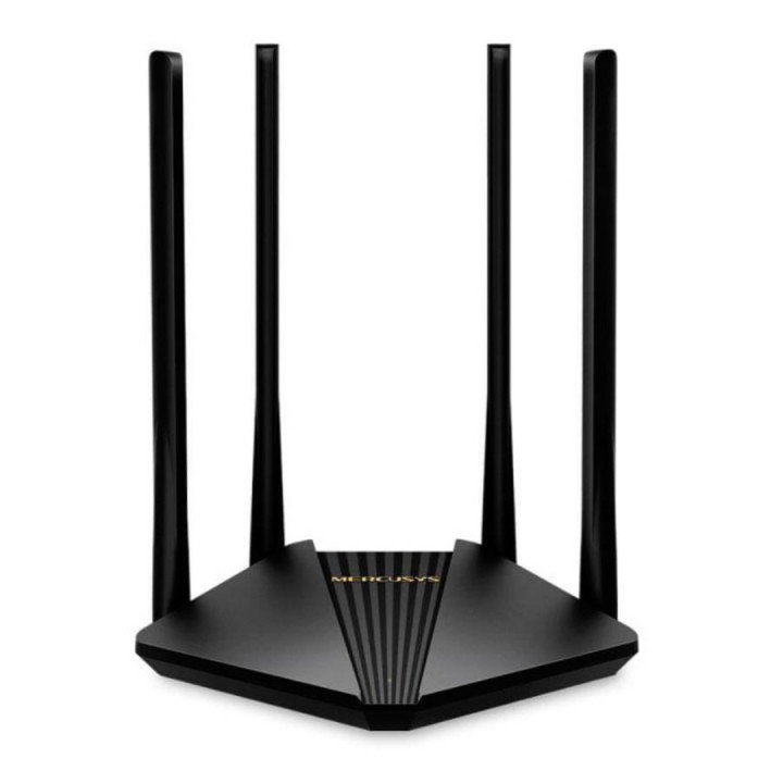 Roteador Wireless Mercusys Gigabit AC1200, Dual Band, 4 Antenas, Preto - MR30G-BR