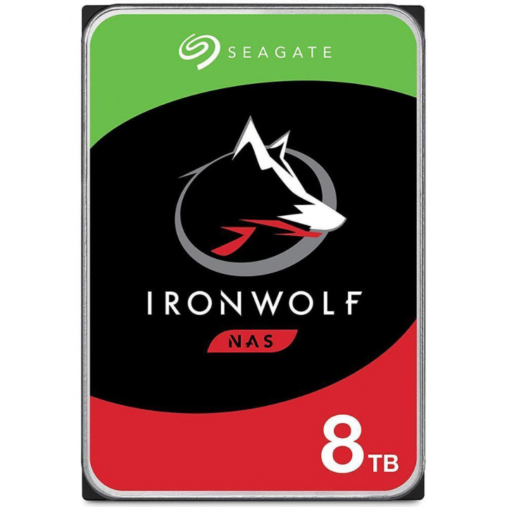 HD Seagate IronWolf NAS, 8TB, 3.5", SATA - ST8000VN004