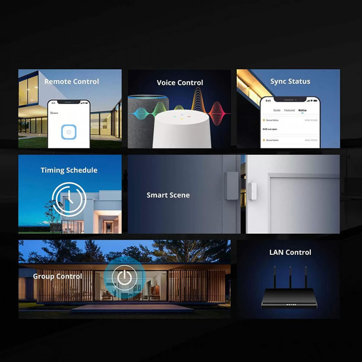 Interruptor Sonoff R2 Rf433 WiFi Para Automação Residencial