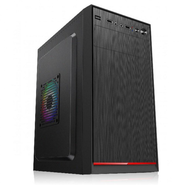 Gabinete Hayom Office GB1716, ATX, Sem Fonte, Preto - GB1716