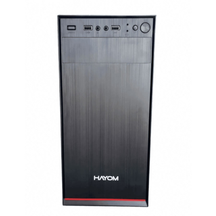 Gabinete Hayom Office GB1716, ATX, Sem Fonte, Preto - GB1716