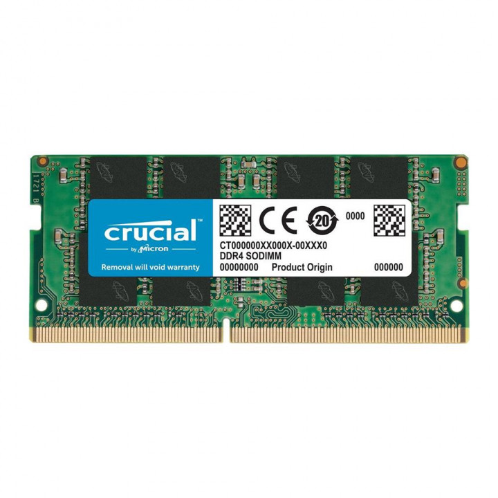Memória Para Notebook Crucial, 8GB, 3200MHz, DDR4, CL22 - CT8G4SFRA32A