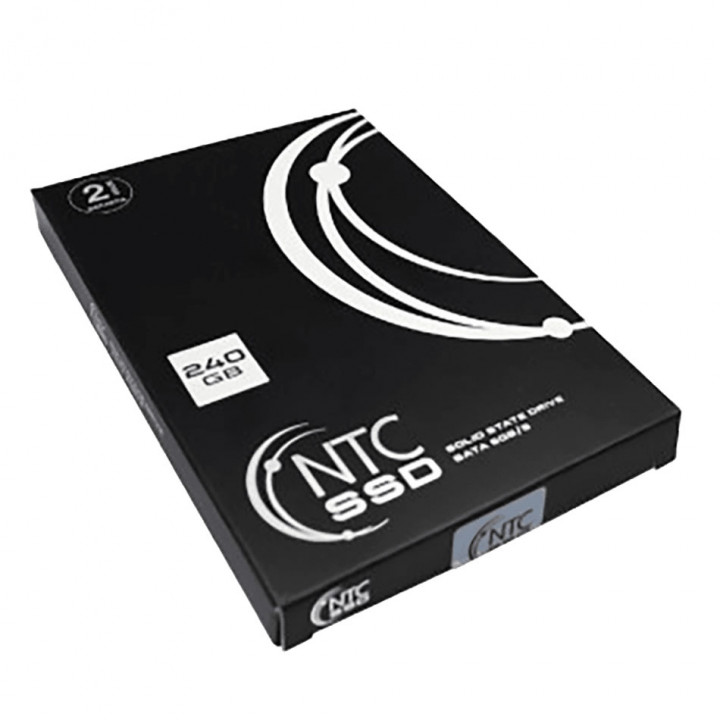 SSD NTC 240GB, SATA, Leitura 500Mb/s, Gravação 450Mb/s, Preto - NTCF6S/240GB