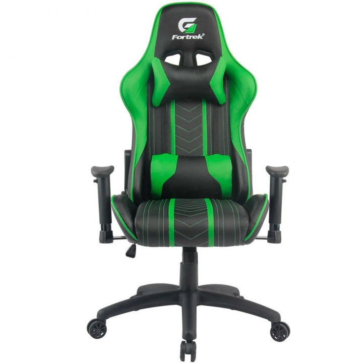 Cadeira Gamer FORTREK Black Hawk PRETO/VERDE - 70511
