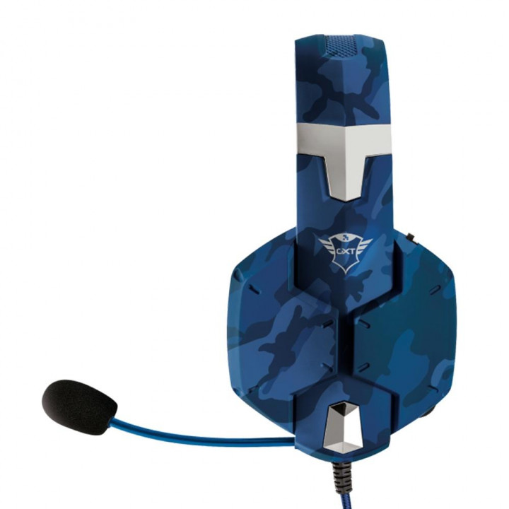 Headset Gamer Trust GXT 322B Carus, Azul - 23249