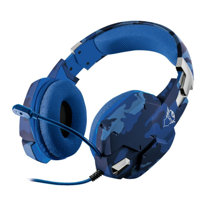 Headset Gamer Trust GXT 322B Carus, Azul - 23249