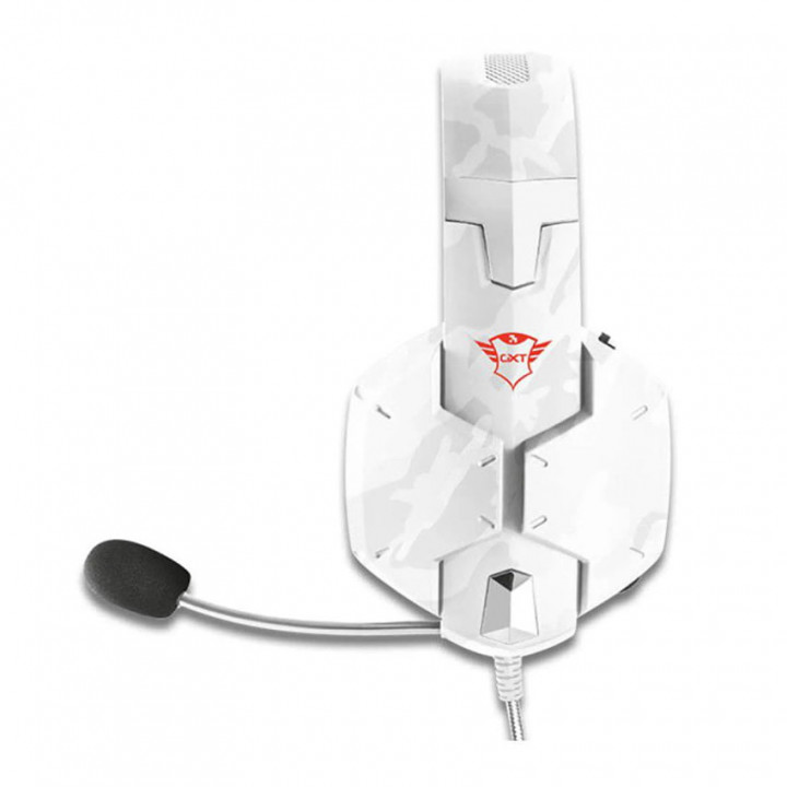 Headset Gamer Trust GXT 322W Carus Snow Camo, Branco - 20864