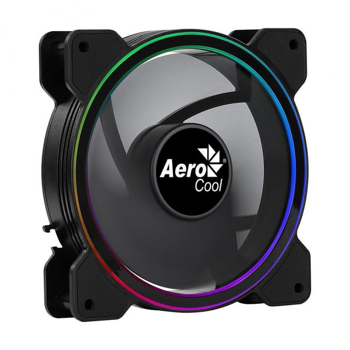 Cooler FAN AEROCOOL Saturn 12, 120x120x25mm, FRGB, Preto - 73850