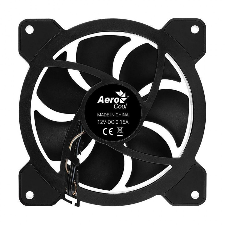 Cooler FAN AEROCOOL Saturn 12, 120x120x25mm, FRGB, Preto - 73850