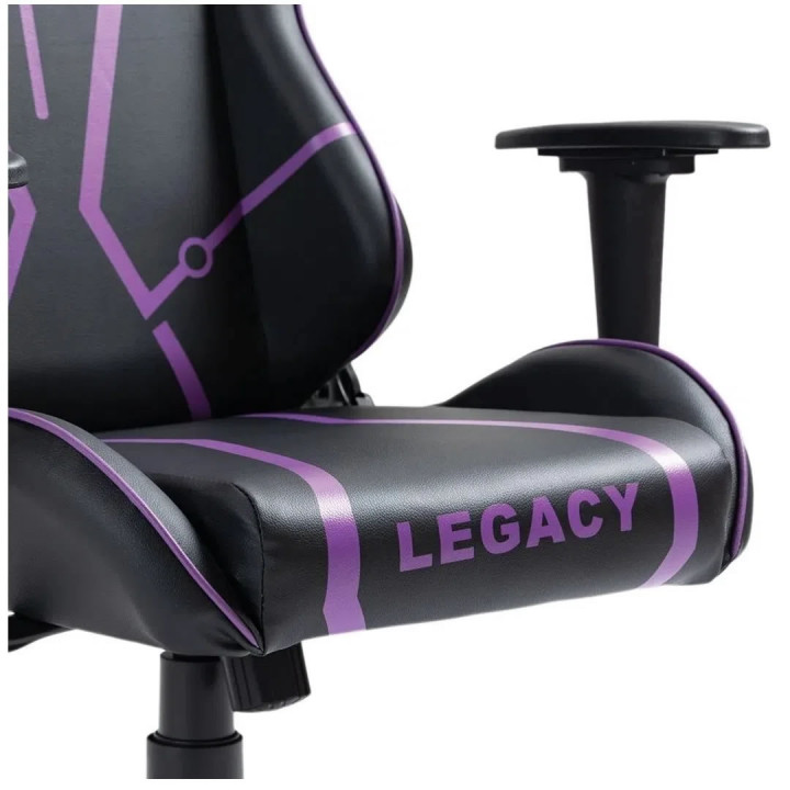 Cadeira Gamer Dazz Legacy, Series, Preto/Roxo - 62000143