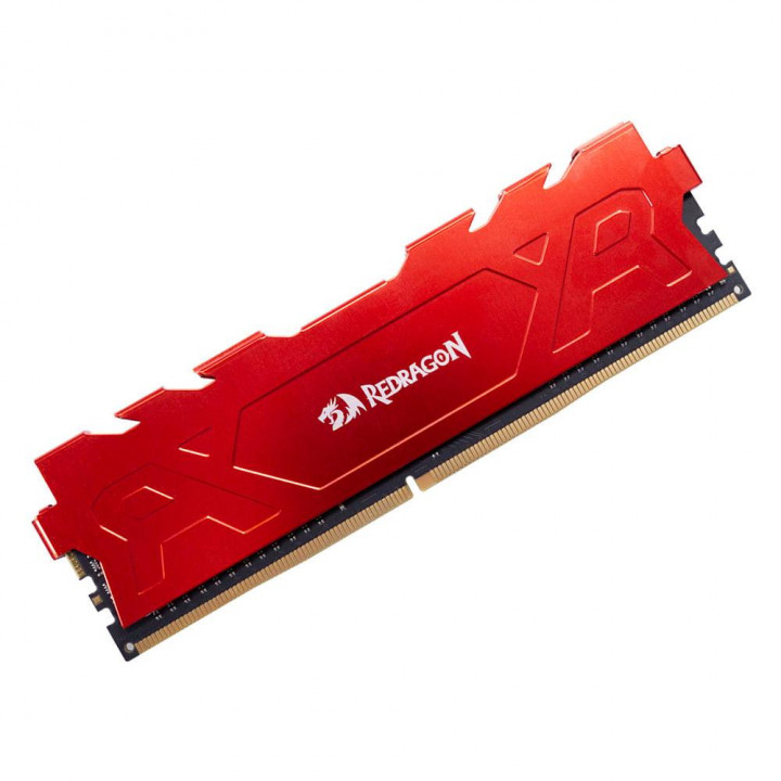 Memória Redragon Rage, 16GB, 3200MHz, DDR4, CL16, Vermelho - GM-702