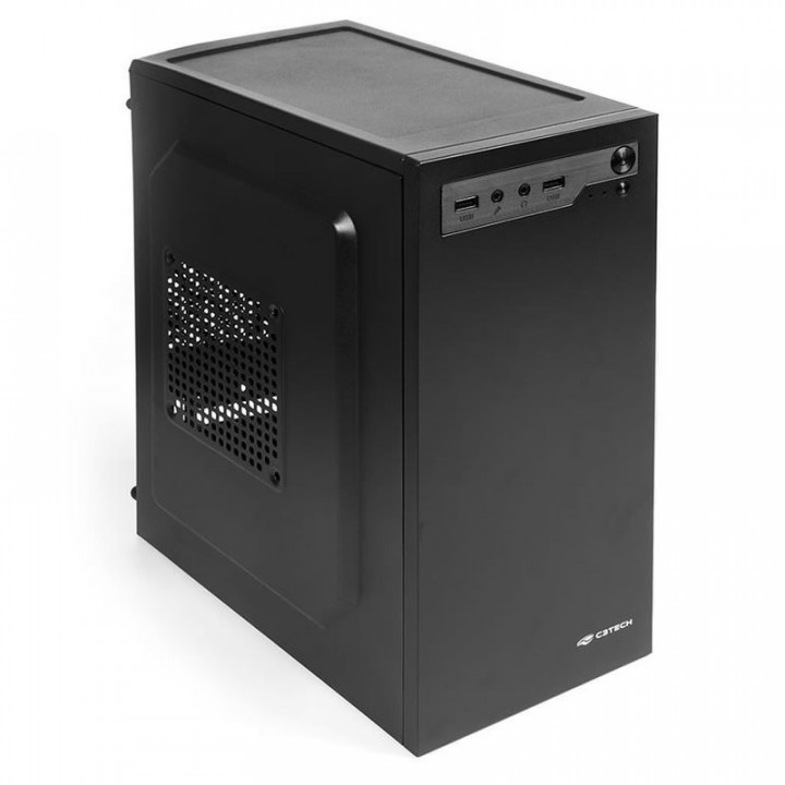 Gabinete C3Tech ATX, Com Fonte 200W, Preto - MT-27BK