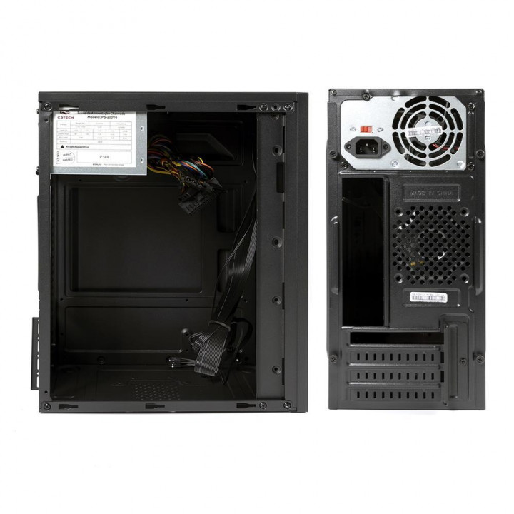 Gabinete C3Tech ATX, Com Fonte 200W, Preto - MT-27BK