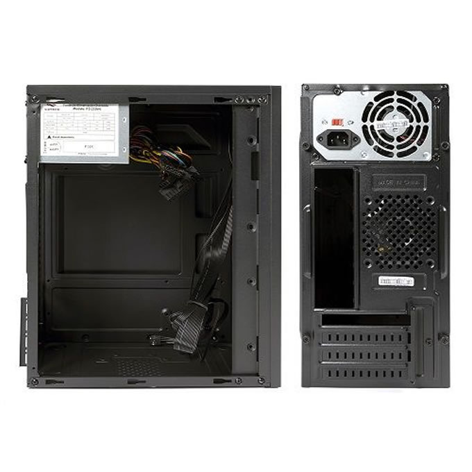 Gabinete C3Tech ATX, Com Fonte 200W, Preto - MT-30BK