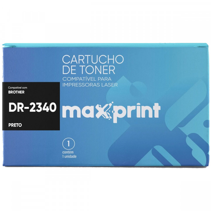 Cartucho de Cilindro Toner Compativel Com Brother DR-2340 Preto - 5615048