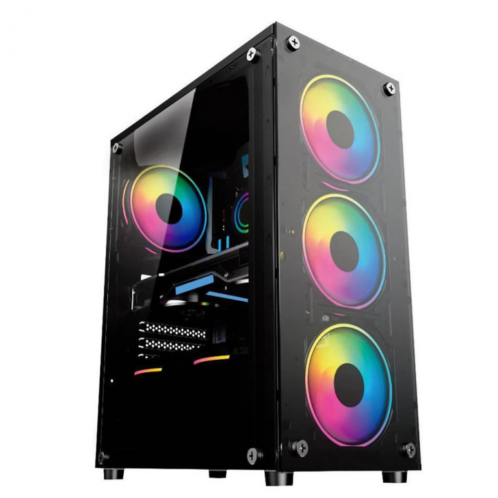 Computador Intel 12ª Geração Core i5-12400f 2.5GHz, Memória 16GB DDR4, SSD 512GB, Fonte 500W Real