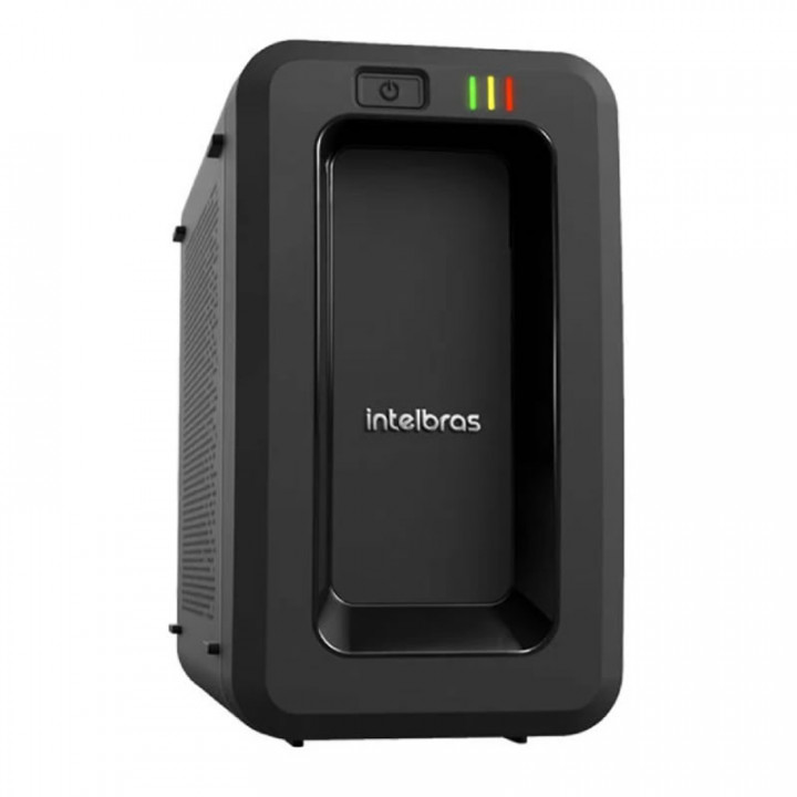 Nobreak Intelbras Interativo Attiv 700VA, Mono 220V, Preto - 4822204