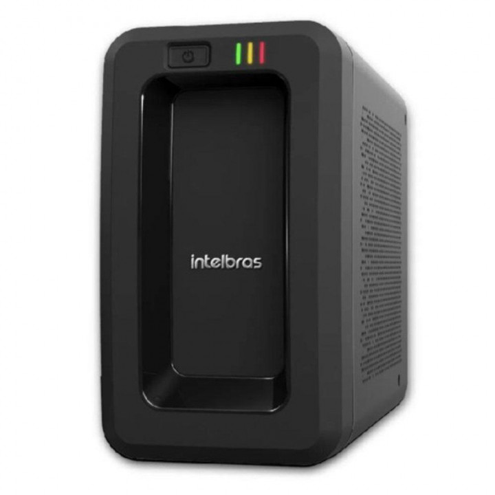 Nobreak Intelbras Interativo Attiv 700VA, Mono 220V, Preto - 4822204