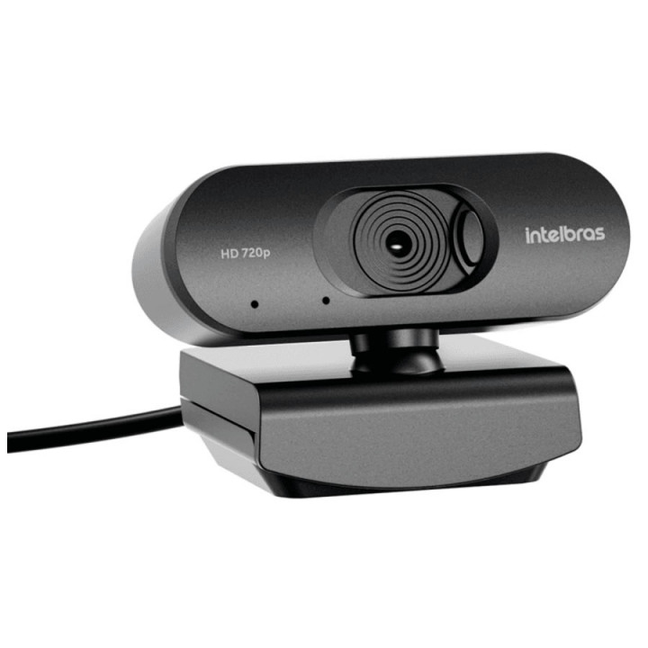 Webcam Intelbras Cam HD 720p, USB, Preto - 4290721