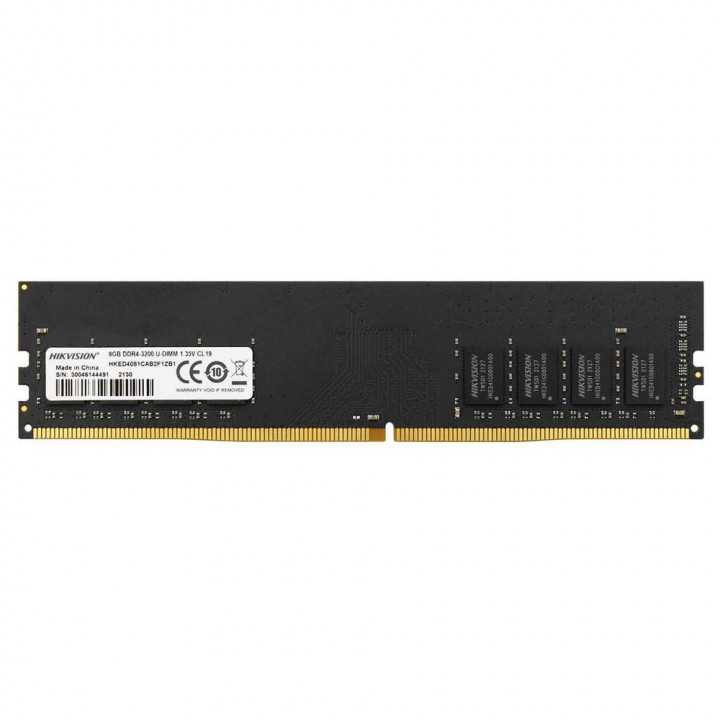 Memória Hikvision, 8GB, 3200MHz, DDR4, U1 - HKED4081CAB2F1ZB1