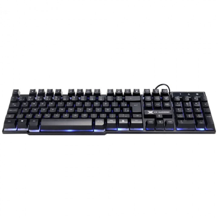 Teclado Gamer Vinik VX Hydra, LED Azul, Preto, ABNT2 - GT700