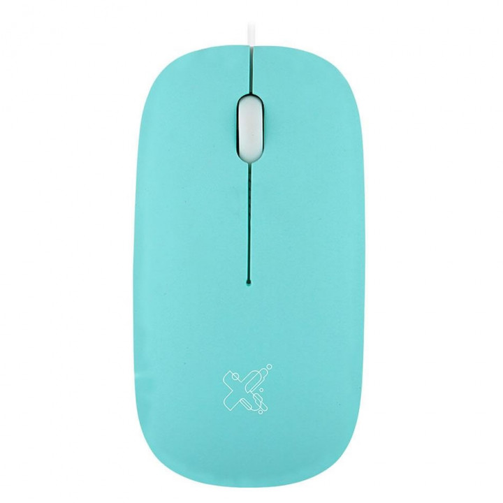 Mouse Maxprint Surface, 3 Botões, 1200DPI, USB, Azul - 60000137
