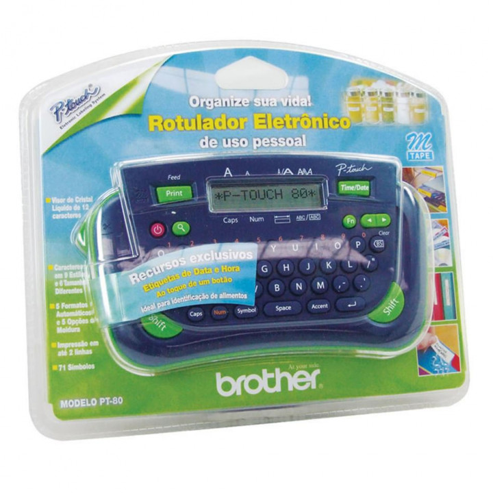 Rotulador Eletrônico Brother - PT80