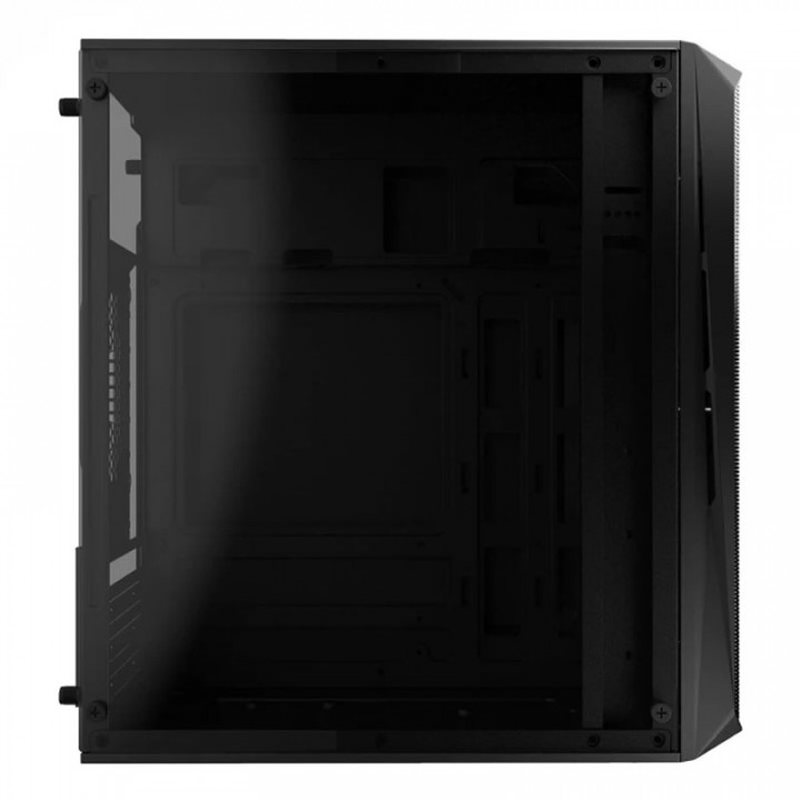 Gabinete Gamer VINIK Dart, Lateral Acrilico PRETO - GGDACBK