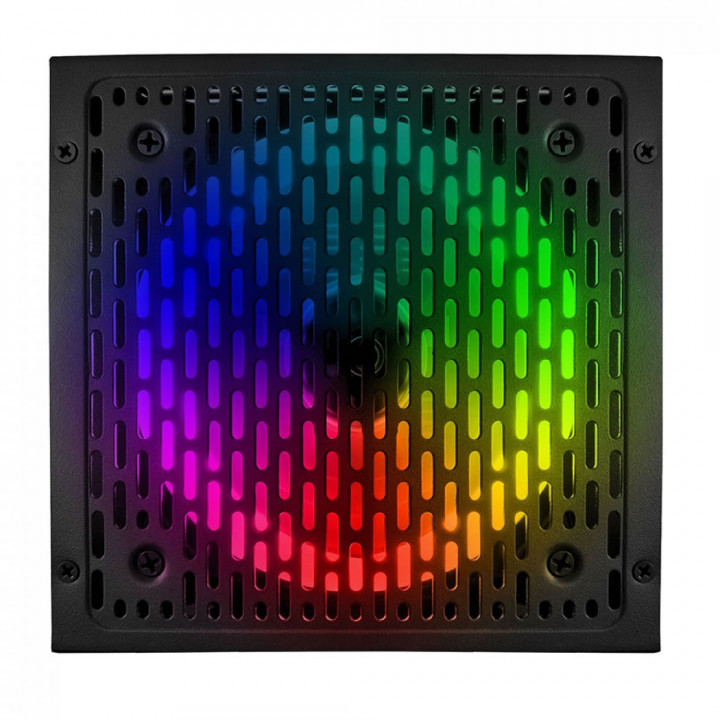 Fonte BRX ATX, 750W, Rainbow RGB, Bivolt Automática - RGB-750W