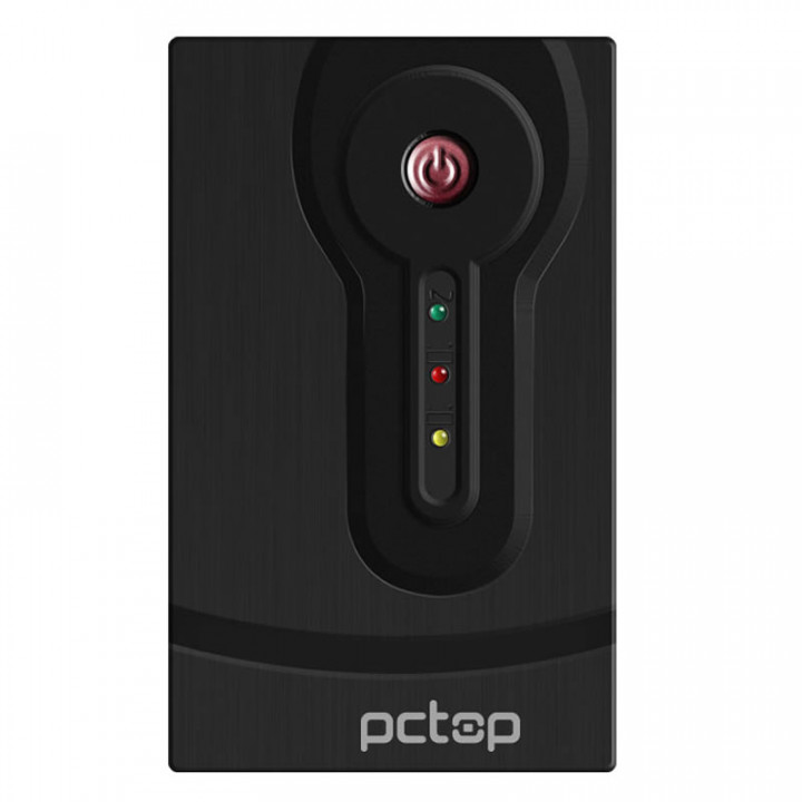 Nobreak Pctop 1500VA Bivolt 6 Tomadas Preto - PZ1500VA