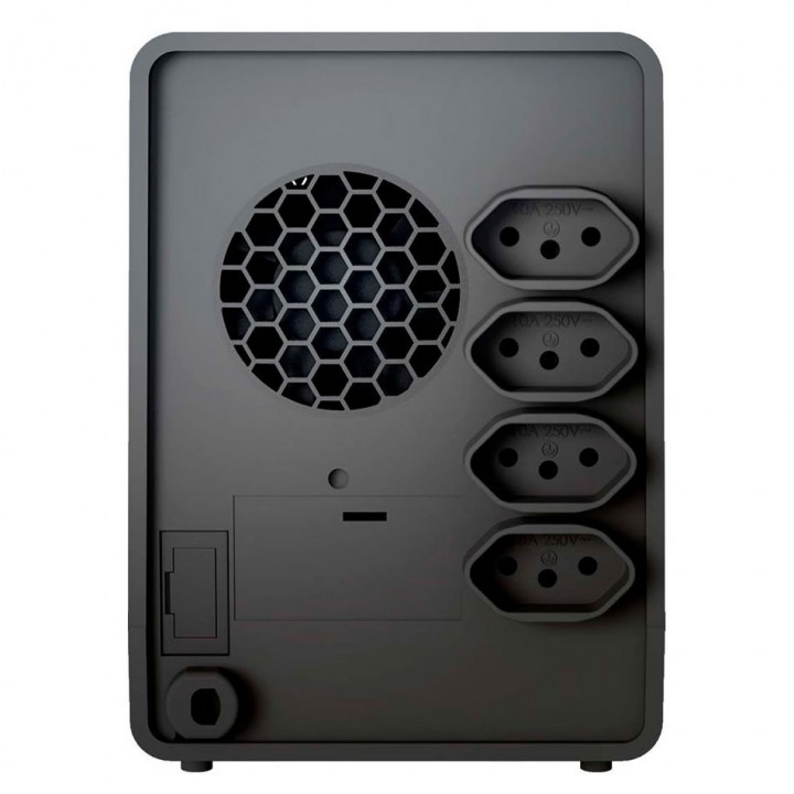Nobreak SMS Lite, 600VA, 4 Tomadas, Bivolt/115v, Preto - 0029202
