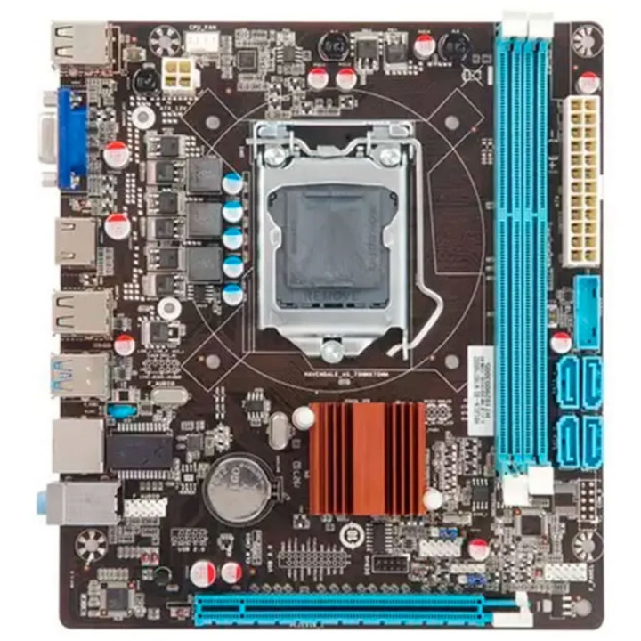 Placa Mãe YON, Chipset H81, Intel LGA 1150, DDR3, USB 3.0, Dual Channel, Giga LAN, HDMI/VGA - H81G573 GL V3