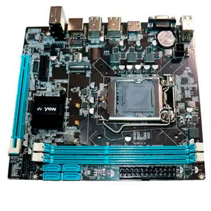 Placa Mãe YON, Chipset H81, Intel LGA 1150, DDR3, USB 3.0, Dual Channel, Giga LAN, HDMI/VGA - H81G573 GL V3