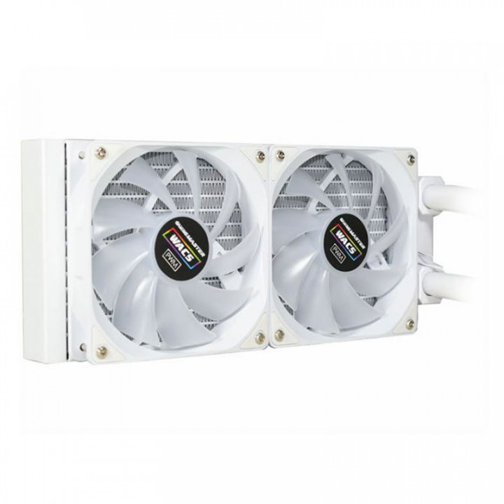 Water Cooler K-Mex WAC5 Bifrost White, 240mm, Iluminação ARGB, Branco - WAC5F12QABDBB0X