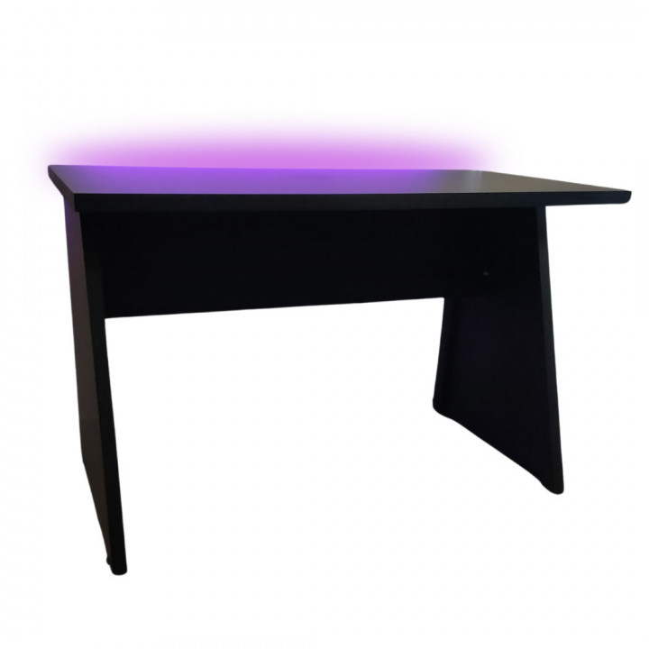 Mesa Gamer, LED RGB, Com Filtro de Linha 6 Tomadas, OEM, Preto - CLM VESTA