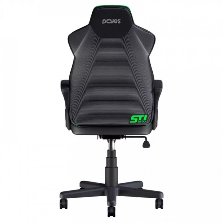 Cadeira Gamer PCYes Mad Racer STI Turbo, Verde - MRSTIR10VD