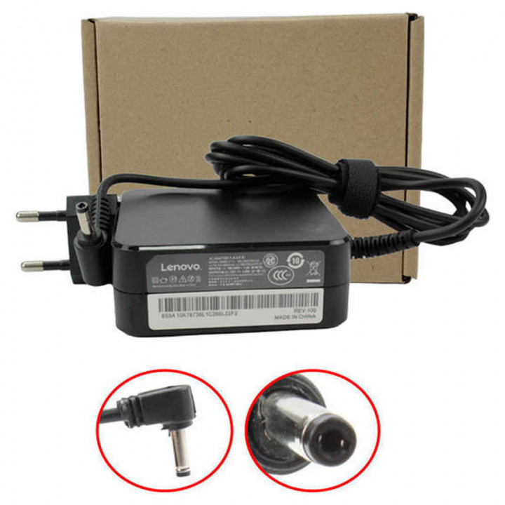 Fonte Para Notebook Lenovo 20V 3.25A 4.0X1.7mm, Preto - FT0165