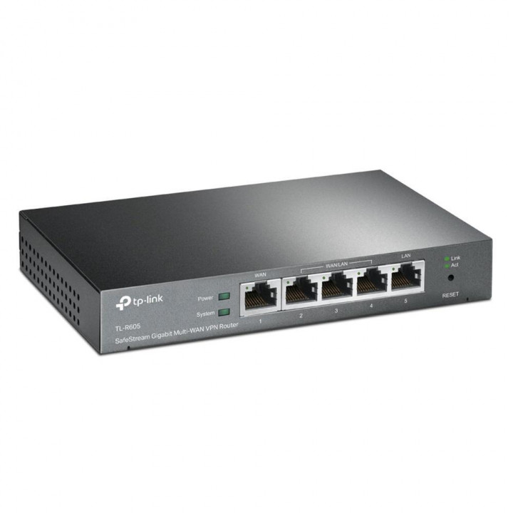 Roteador TP-Link VPN, Multi-Wan Gigabit, Preto - TL-ER605 SMB (VER 2.0)