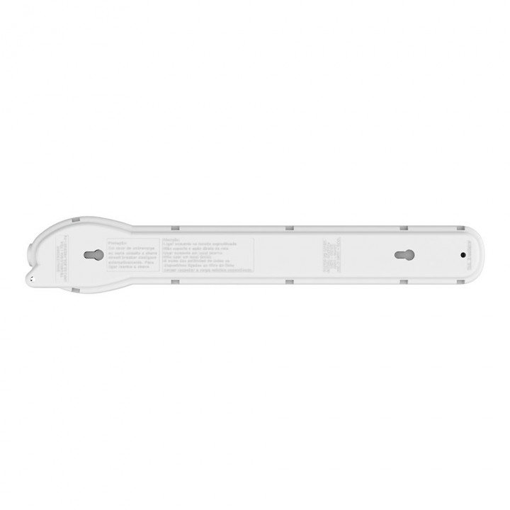 Filtro De Linha 5 Tomadas Qualitronix, Bivolt, Branco - QFL5B