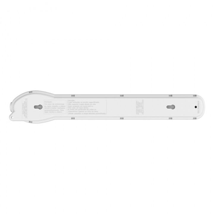 Filtro De Linha 6 Tomadas Qualitronix, Bivolt, Branco - QFL6B