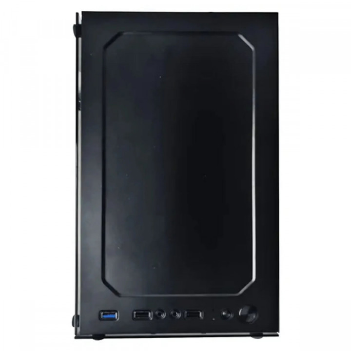 Gabinete Gamer Hayom GB1739, Tampa Lateral de Vidro, Sem Fans, Sem Fonte, Preto - GB1739