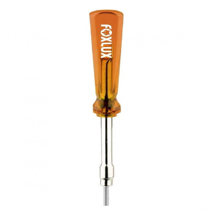 Chave Canhão 5mm Foxlux, Cromo Vanádio, Laranja - 47.02