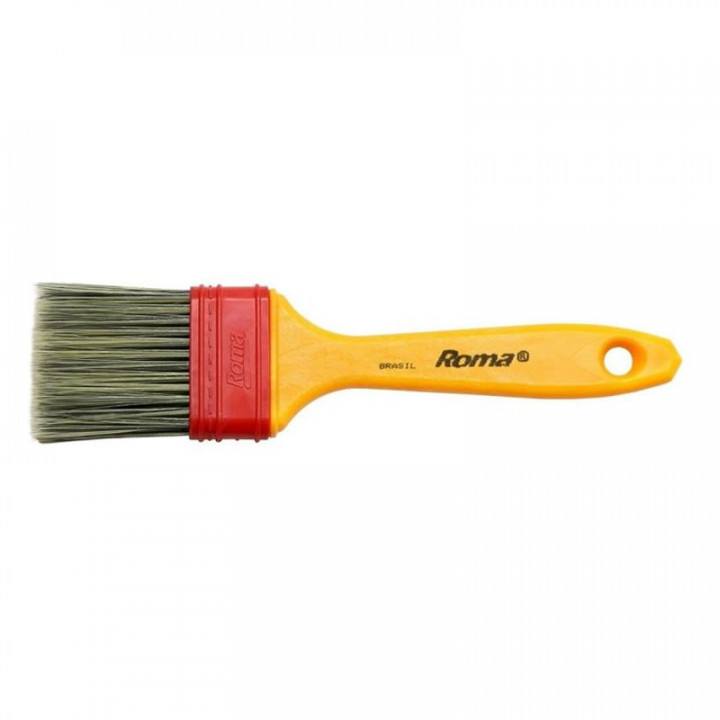 Trincha 1.1/2" Roma Pinceis, Amarelo - 317-006