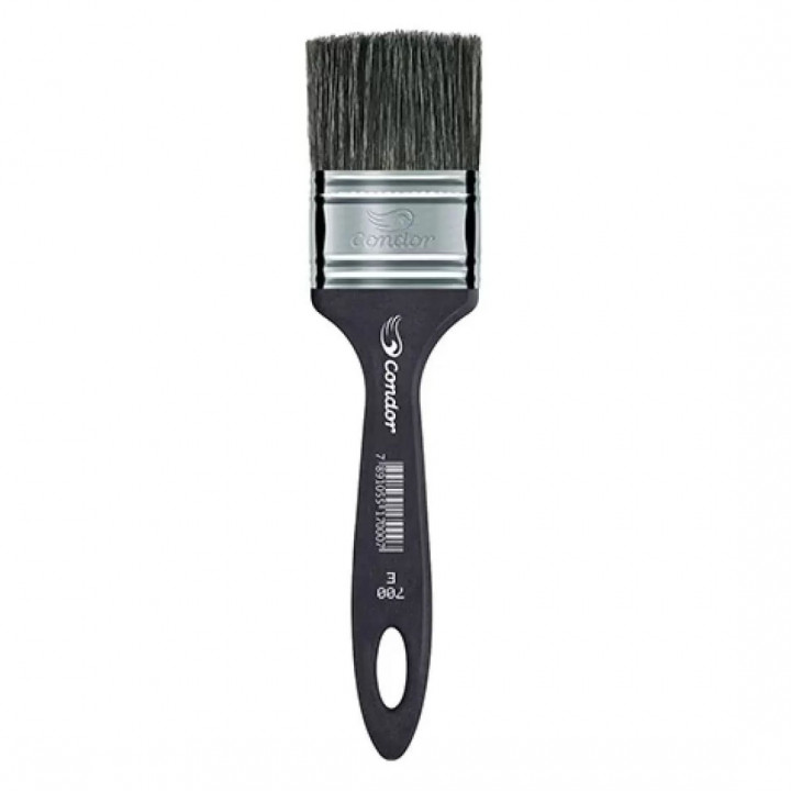 Trincha 2.1/2" Condor 700E, Preto - 700E21/2